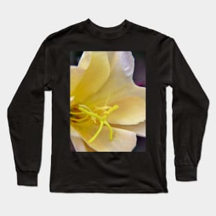 Evening Primrose Flower Long Sleeve T-Shirt